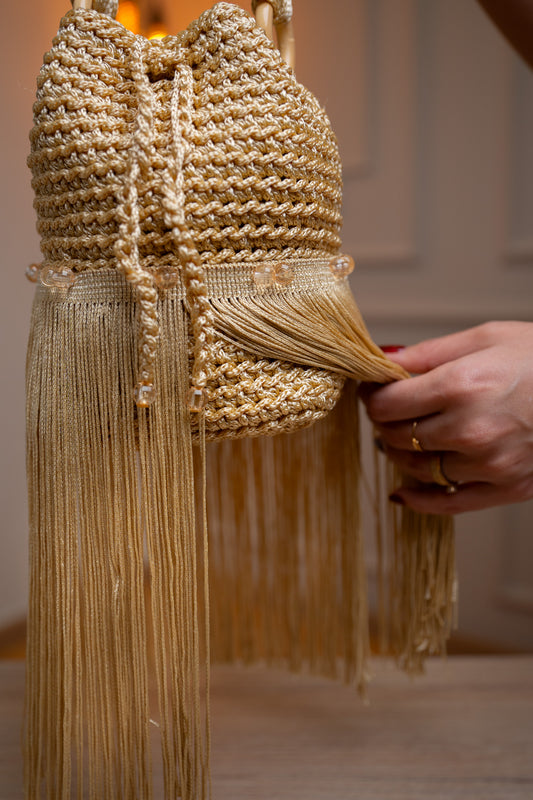 MOCHILA AMAROSA BEIGE