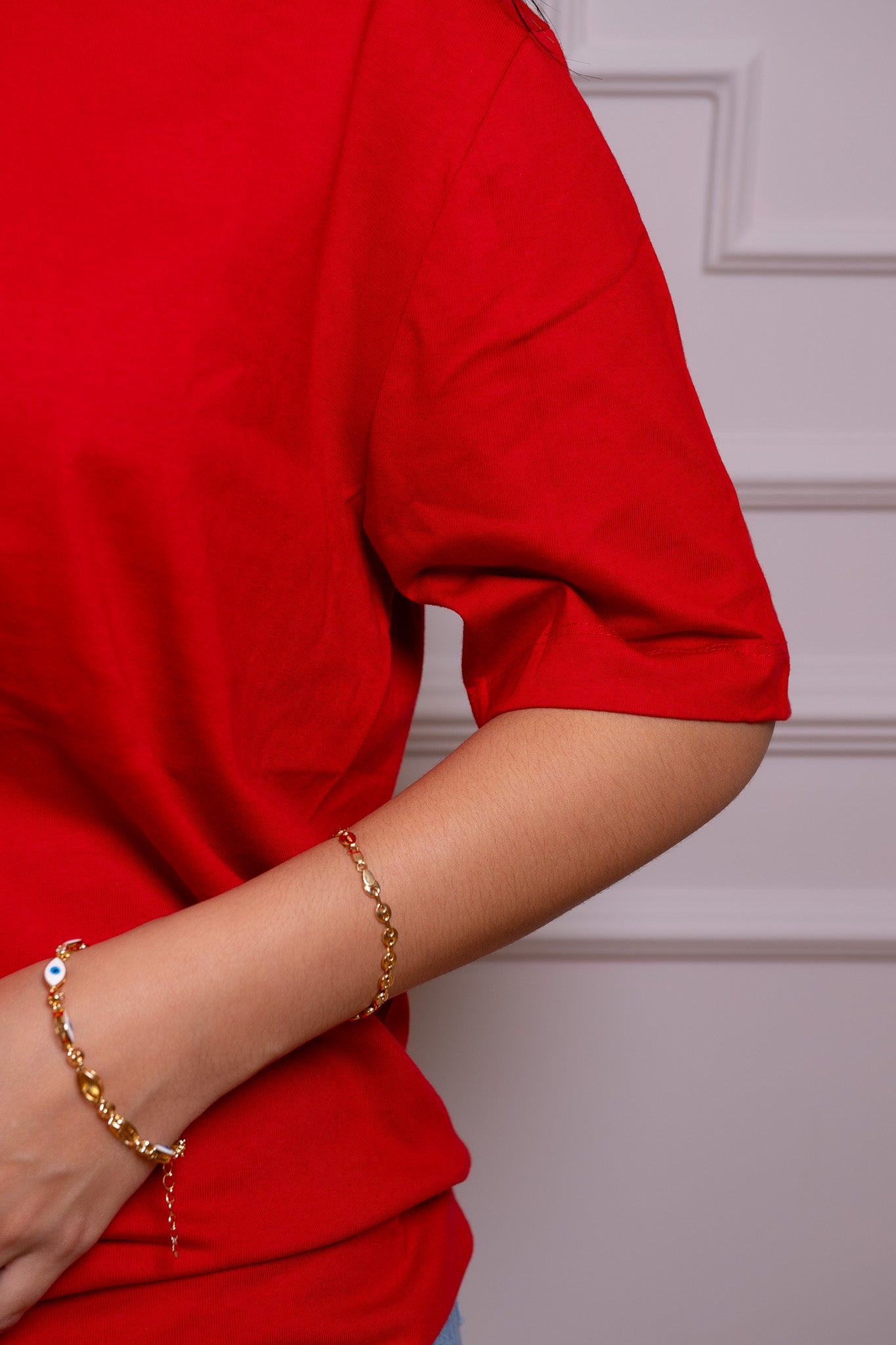 Camiseta Premium – Tela Suave y Cómoda, 100% Algodón Color Rojo