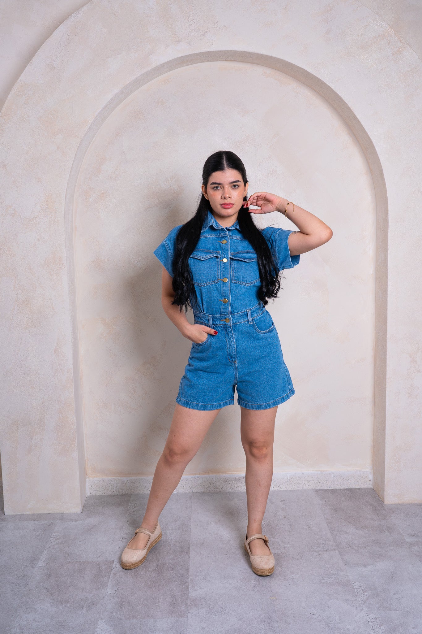 Enterizo Denim REF: 3207