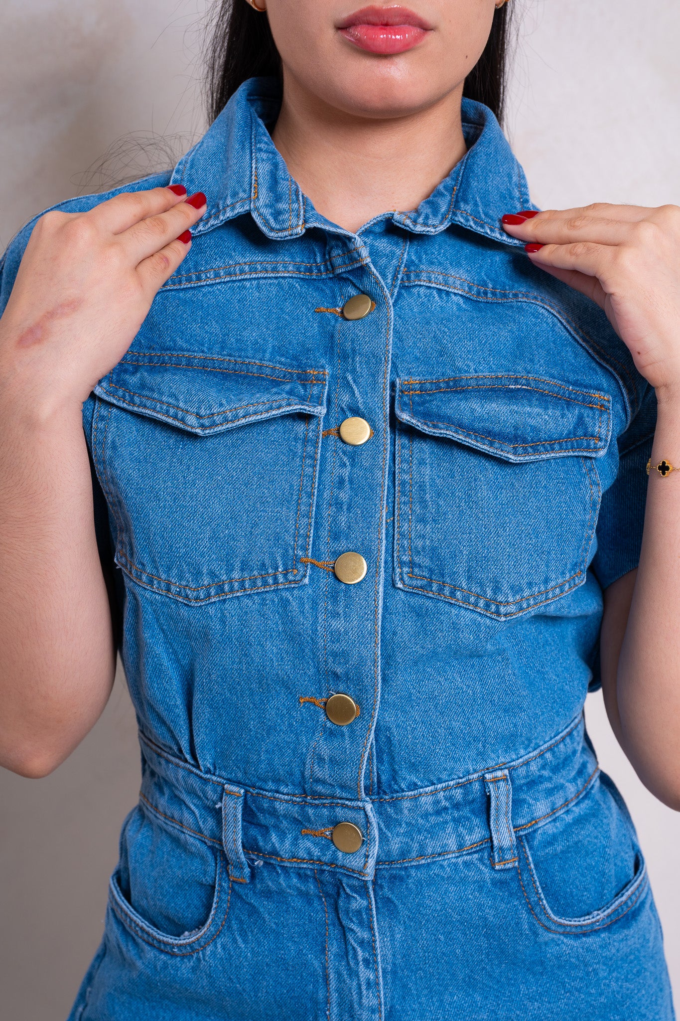 Enterizo Denim REF: 3207