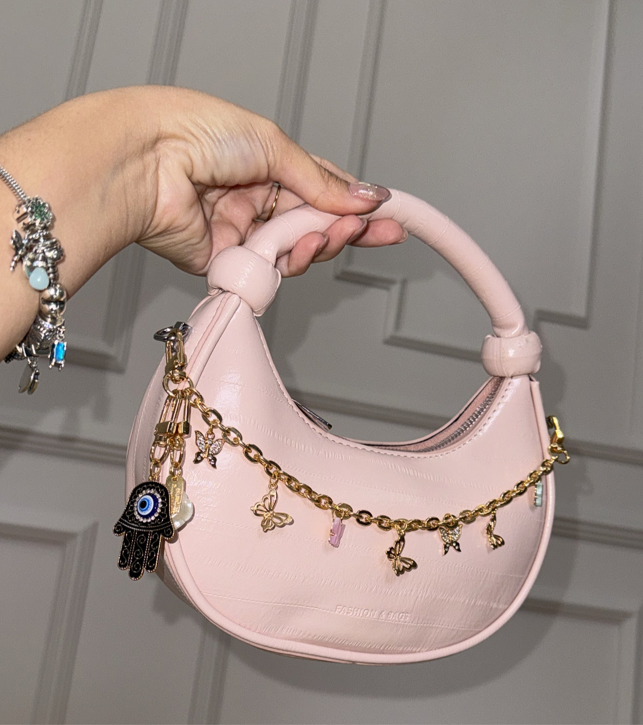 Cadena corta para bolso