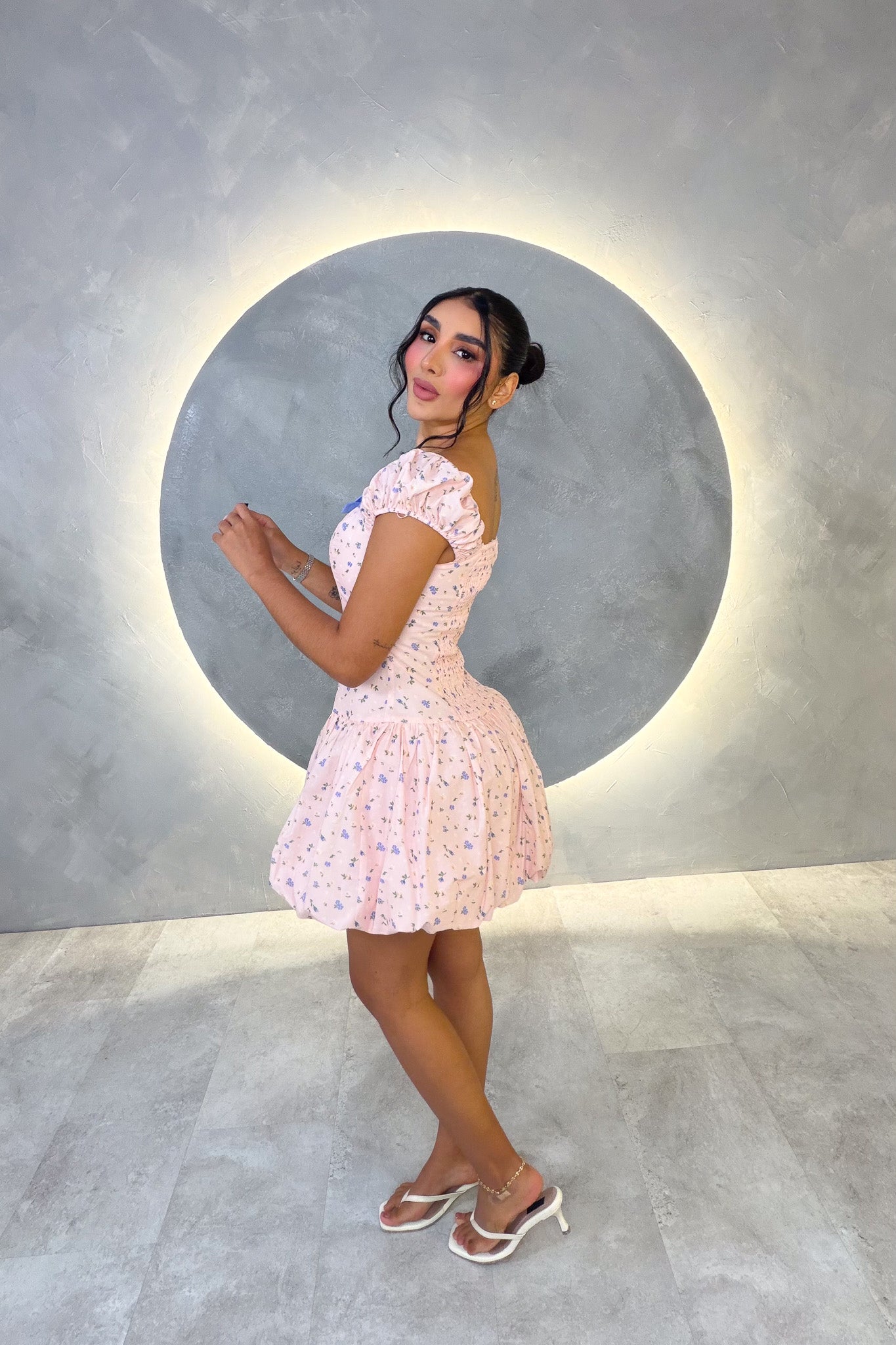 VESTIDO AMERICANO REF: MD5728 ROSADO