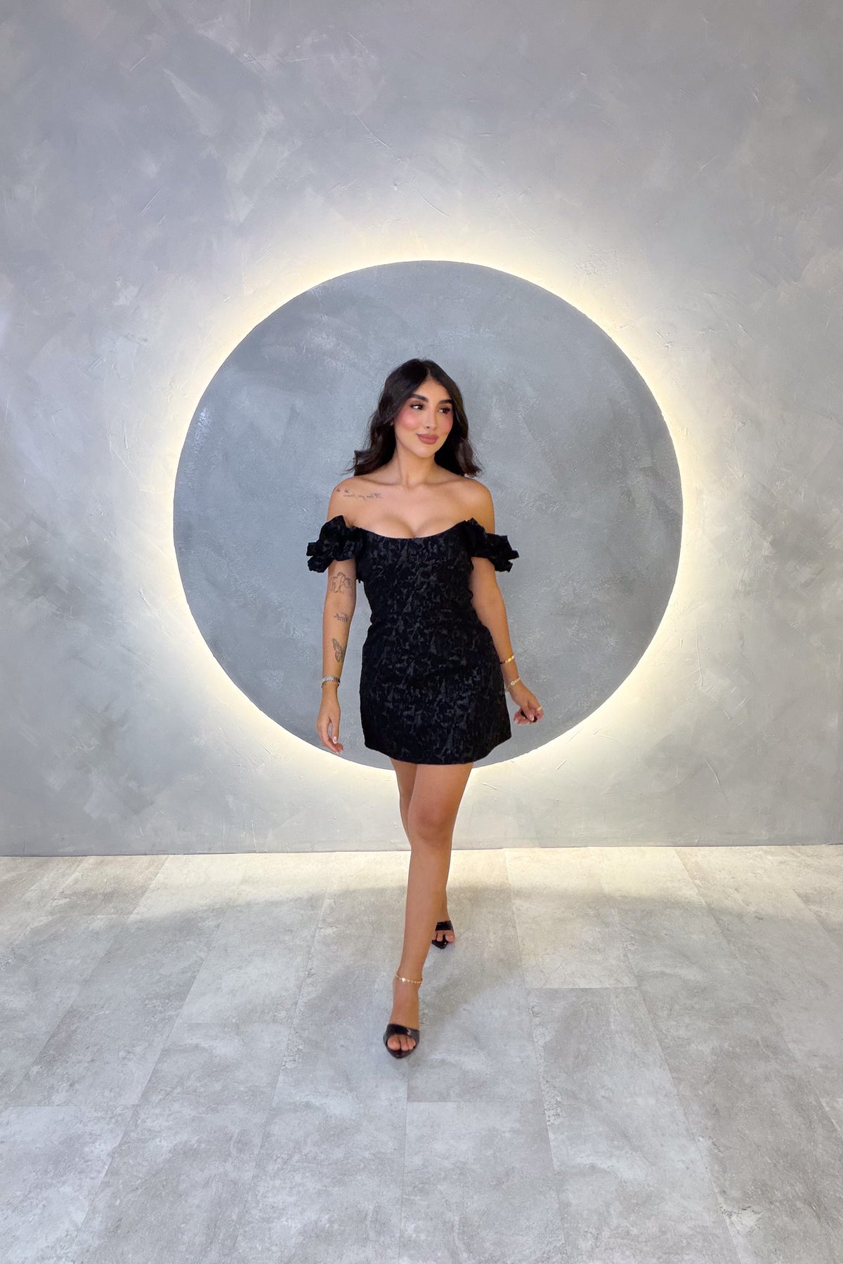 VESTIDO AMERICANO REF: LD12577 NEGRO