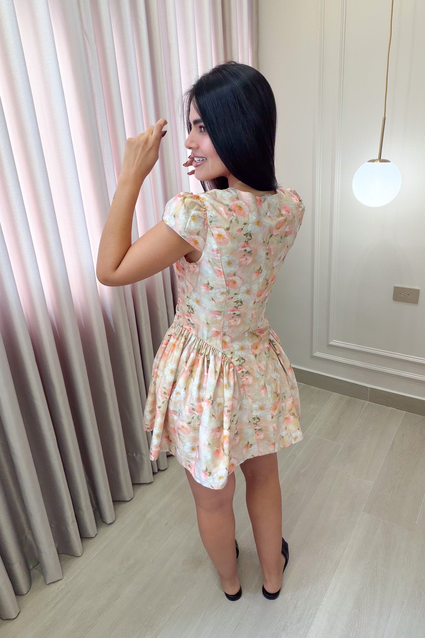 VESTIDO CORTO AMERICANO REF: 1477