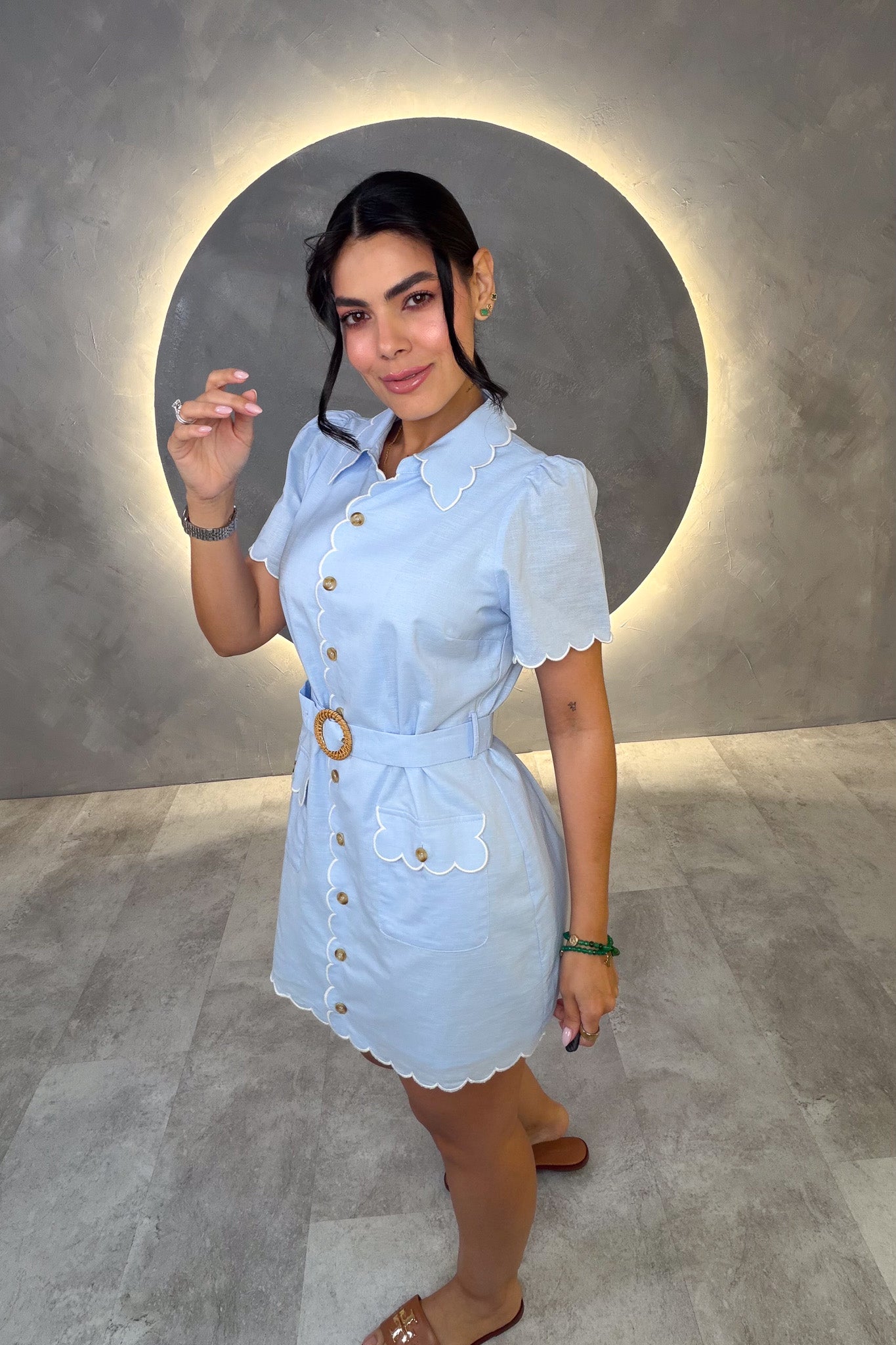 VESTIDO AMERICANO REF: 1501