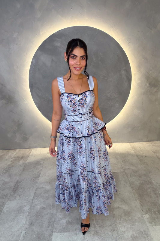 VESTIDO AMERICANO REF: MD6784