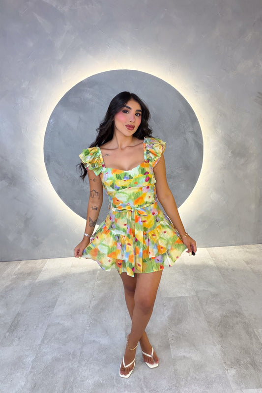 VESTIDO AMERICANO REF: LR12357