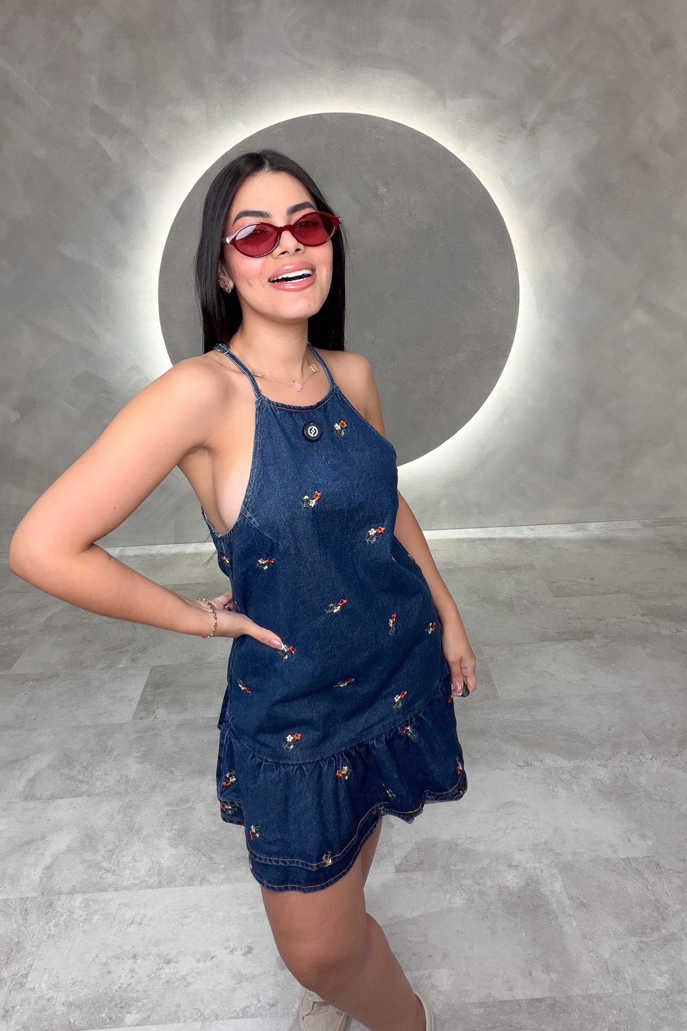 🇺🇸VESTIDO AMERICANO REF: 817