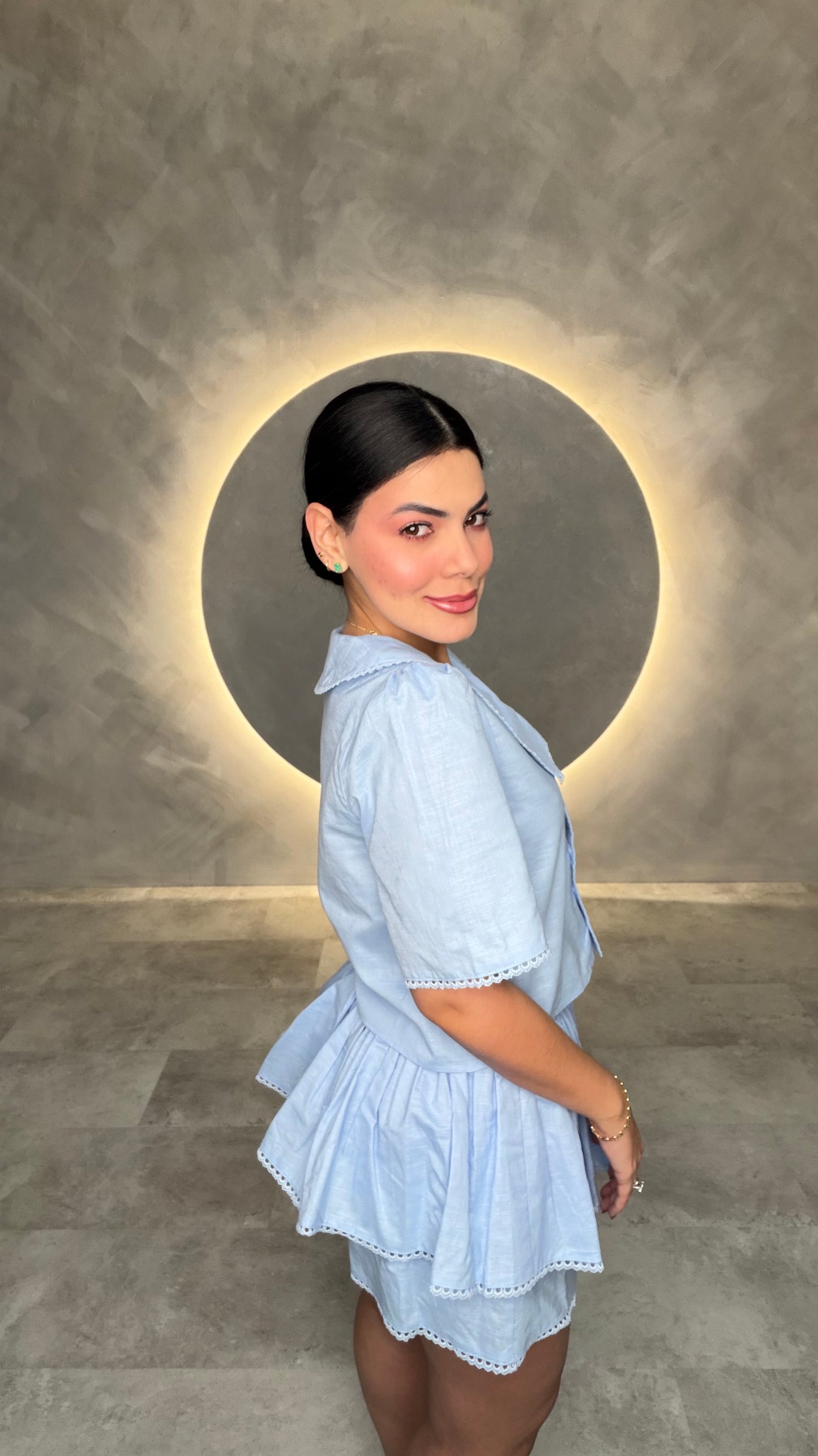 🇺🇸SET FALDA SHORT AMERICANO REF: 000