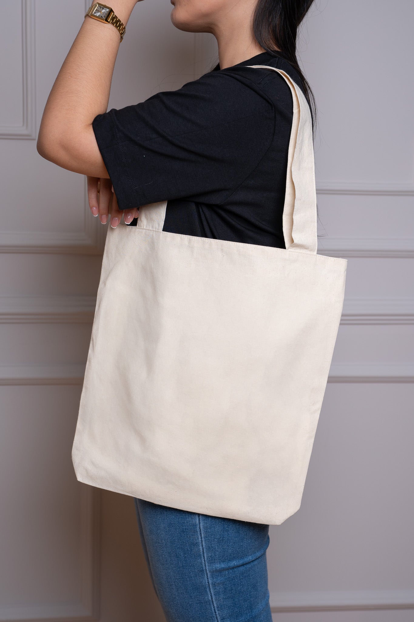 Tote Bag práctico y moderno – Espacioso, resistente y con estilo para cualquier ocasión REF: basic