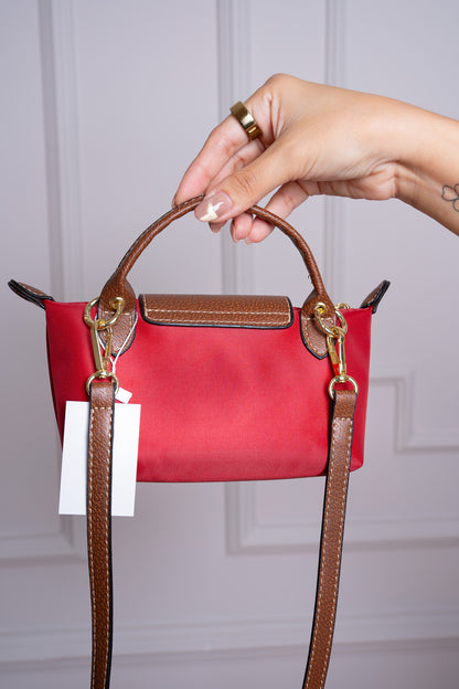 Mini Bolso “Chic París” – Rojo Pasión