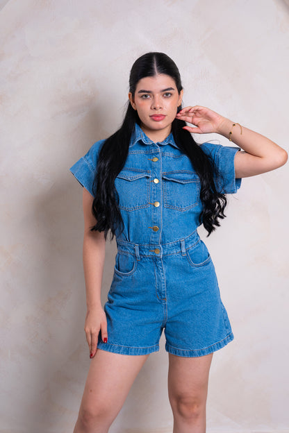 Enterizo Denim REF: 3207
