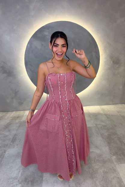 VESTIDO AMERICANO REF: 1359