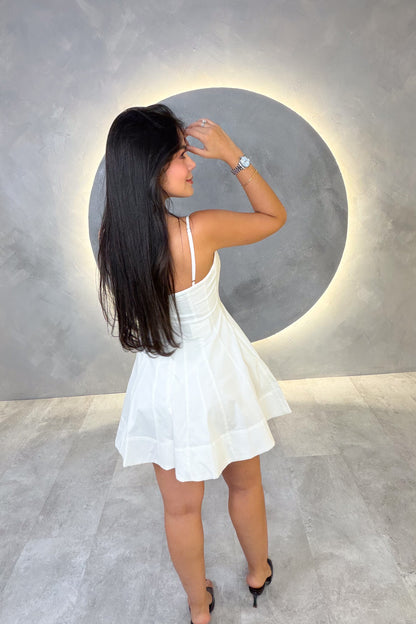 VESTIDO AMERICANO REF: ED1960 BLANCO