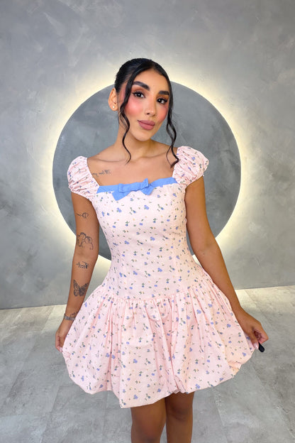 VESTIDO AMERICANO REF: MD5728 ROSADO