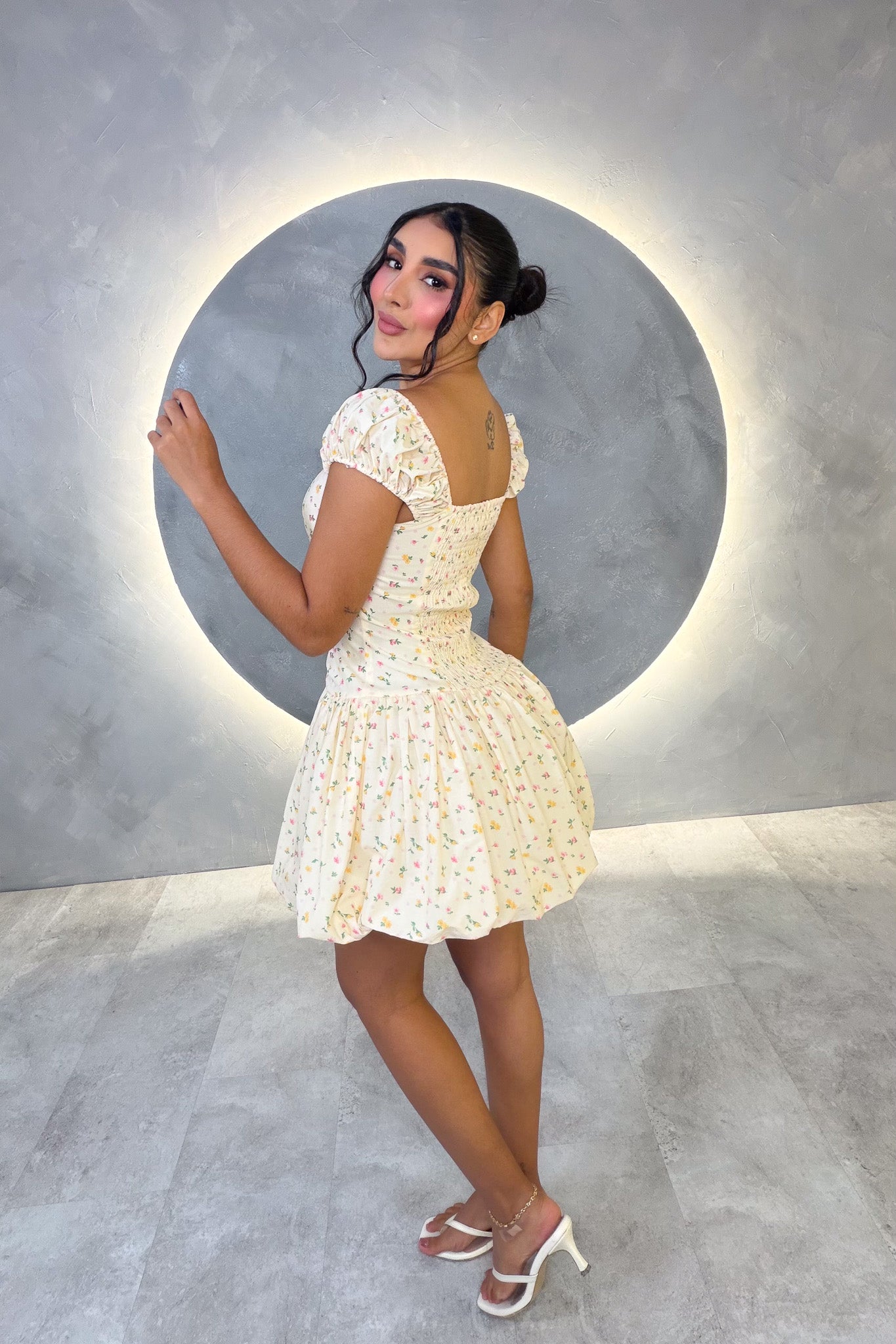 VESTIDO AMERICANO REF: AMARILLO