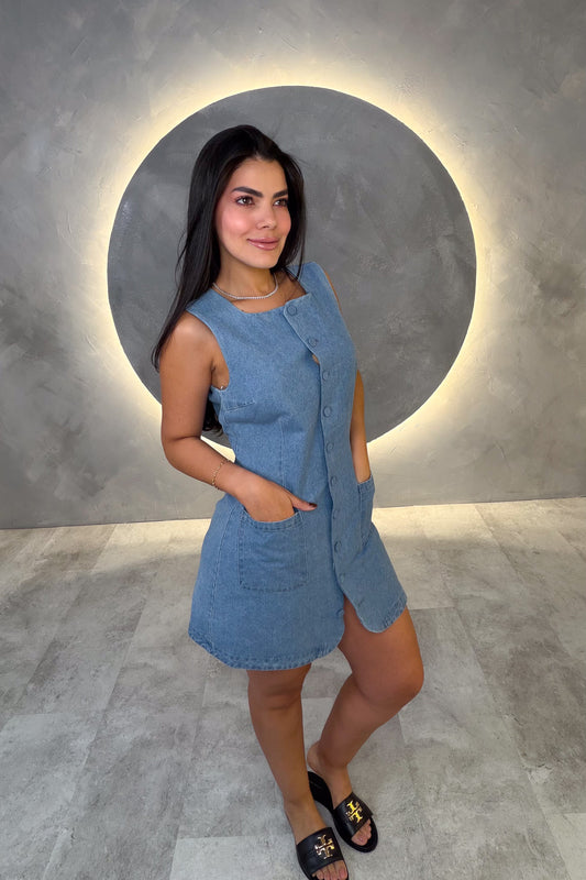 VESTIDO AMERICANO REF: 1444