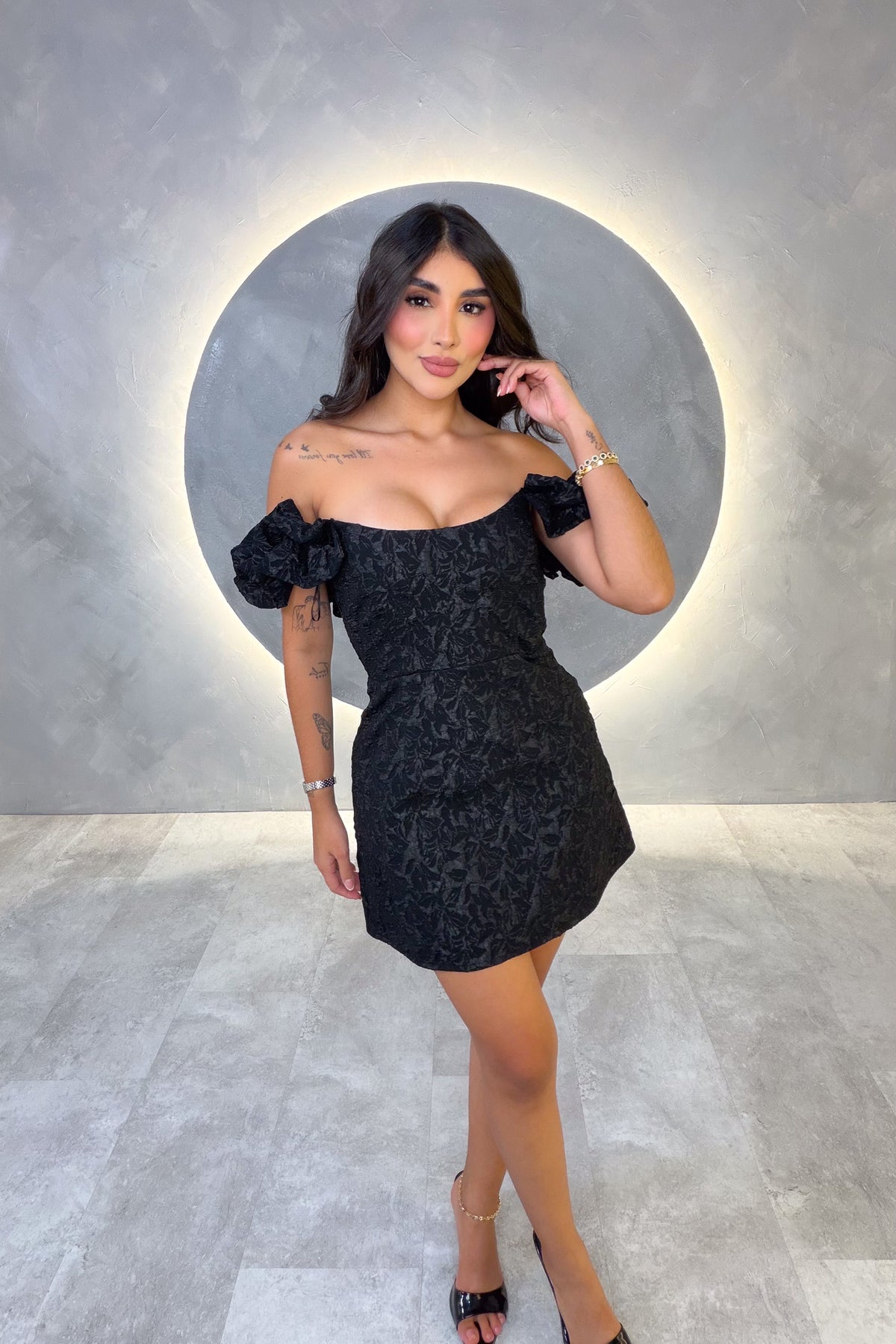 VESTIDO AMERICANO REF: LD12577 NEGRO