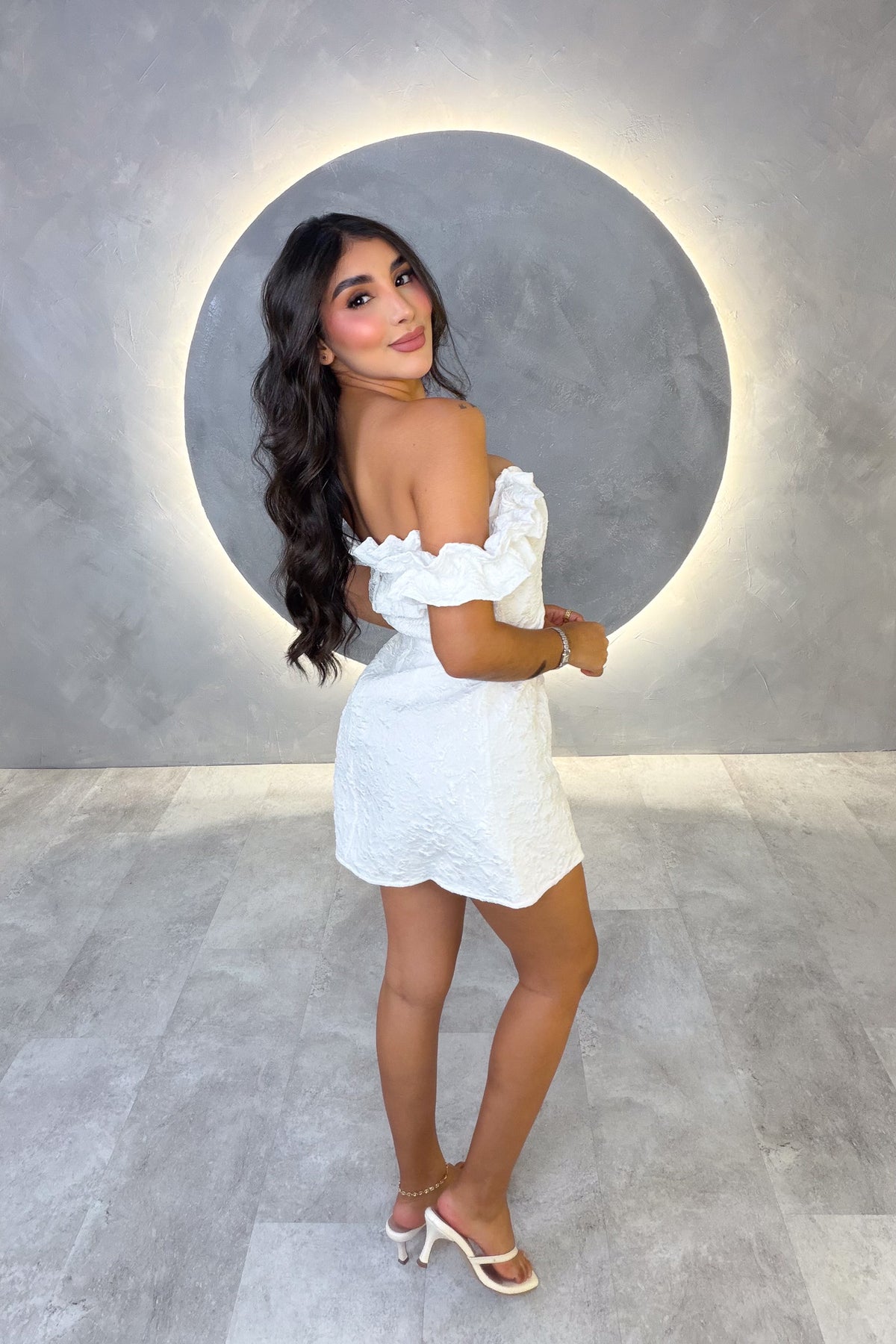 VESTIDO AMERICANO REF: LD12577 BLANCO