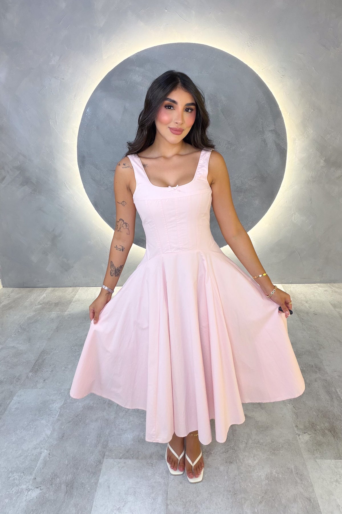 VESTIDO AMERICANO REF: D80755-3
