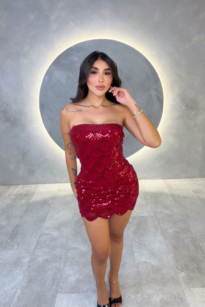 VESTIDO AMERICANO REF: VID52238 VINO