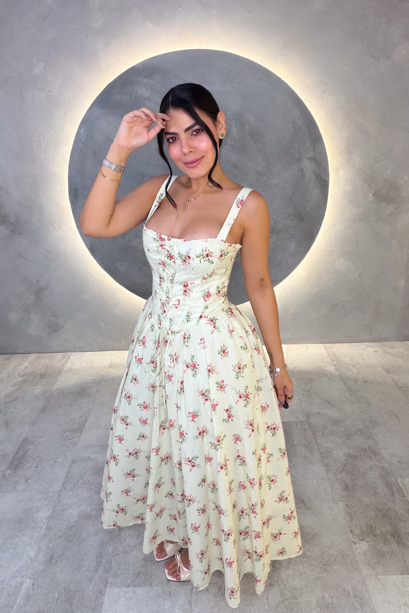 VESTIDO AMERICANO REF: D80742 ROJO