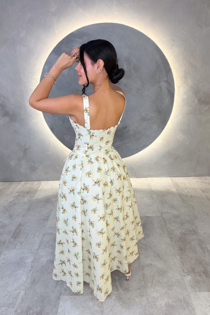 VESTIDO AMERICANO REF: D80742 AMARILLO