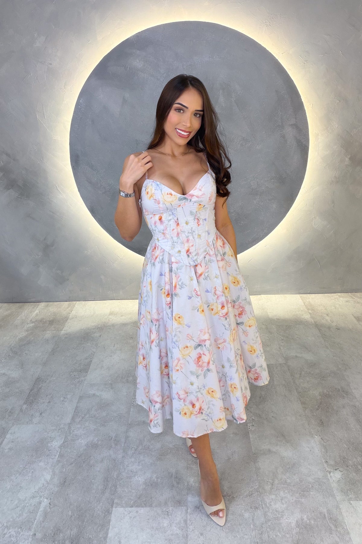 VESTIDO AMERICANO REF: D80419 AZUL
