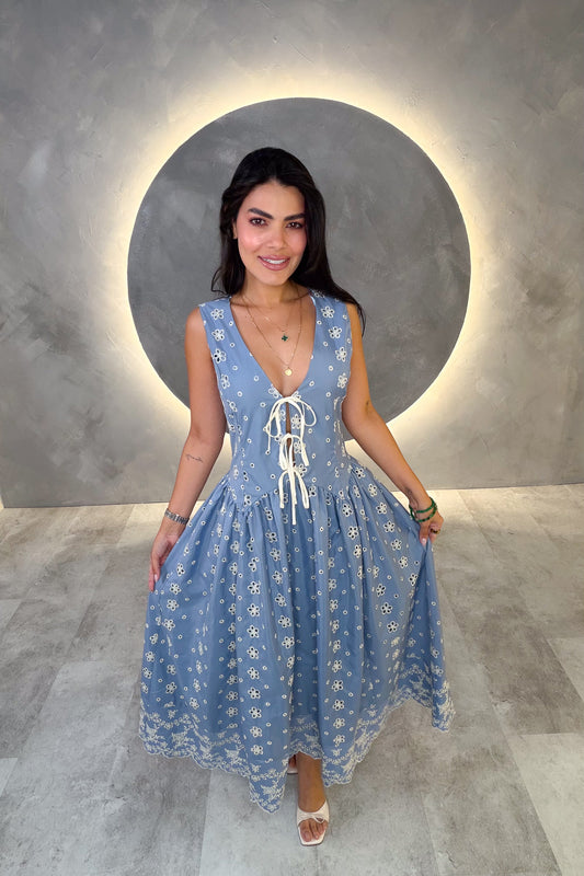 VESTIDO AMERICANO REF: 1493