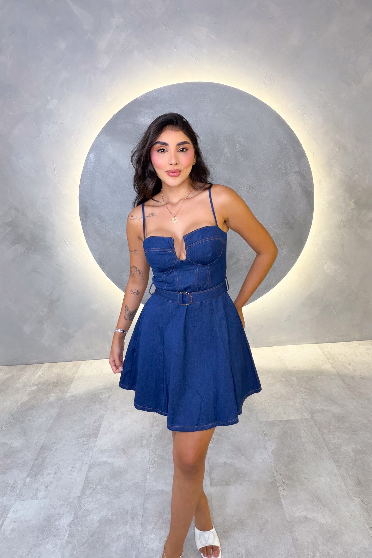 VESTIDO AMERICANO REF:LD12806