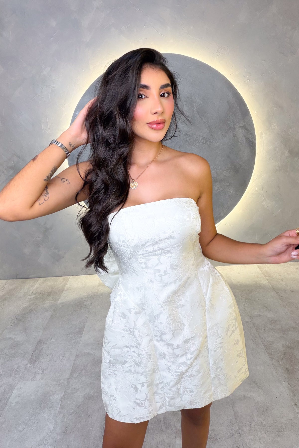 VESTIDO AMERICANO REF:IDA15138 BLANCO