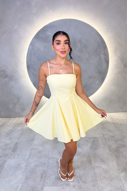 VESTIDO AMERICANO REF:D80793 AMARILLO