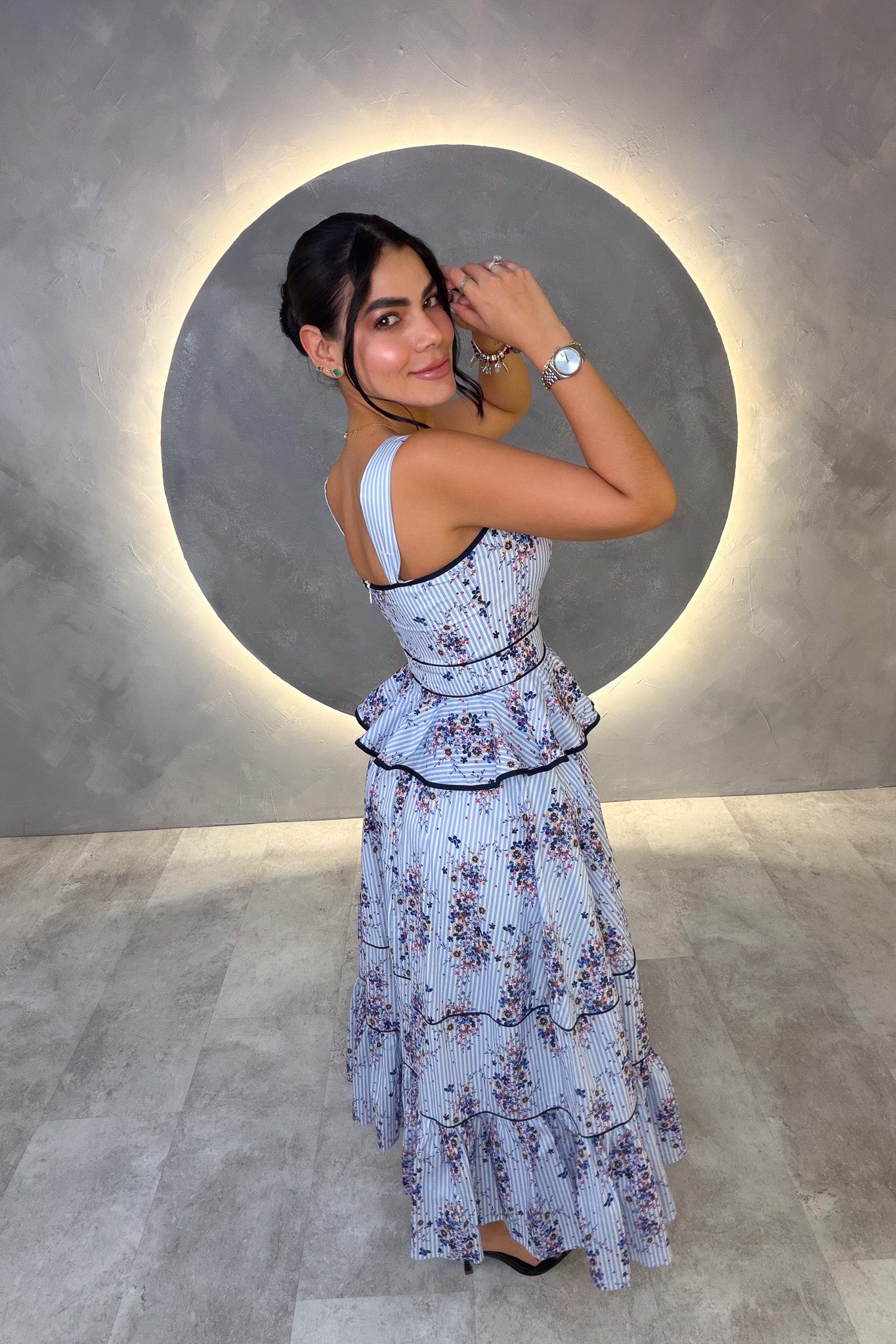 VESTIDO AMERICANO REF: MD6784