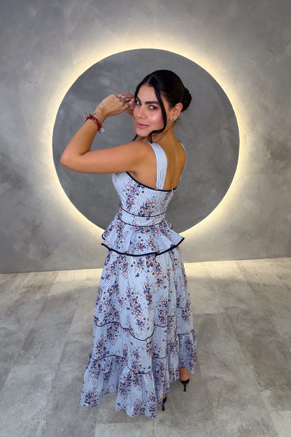 VESTIDO AMERICANO REF: MD6784