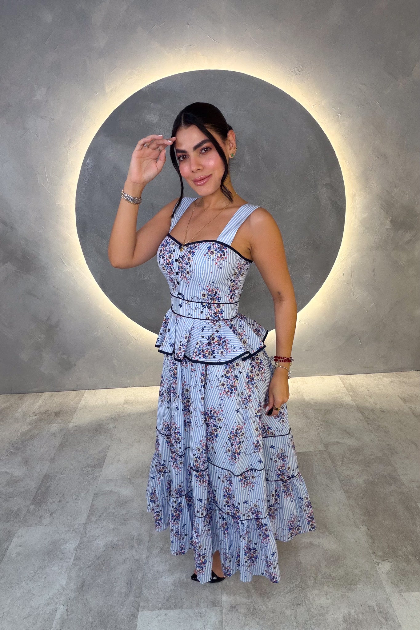 VESTIDO AMERICANO REF: MD6784
