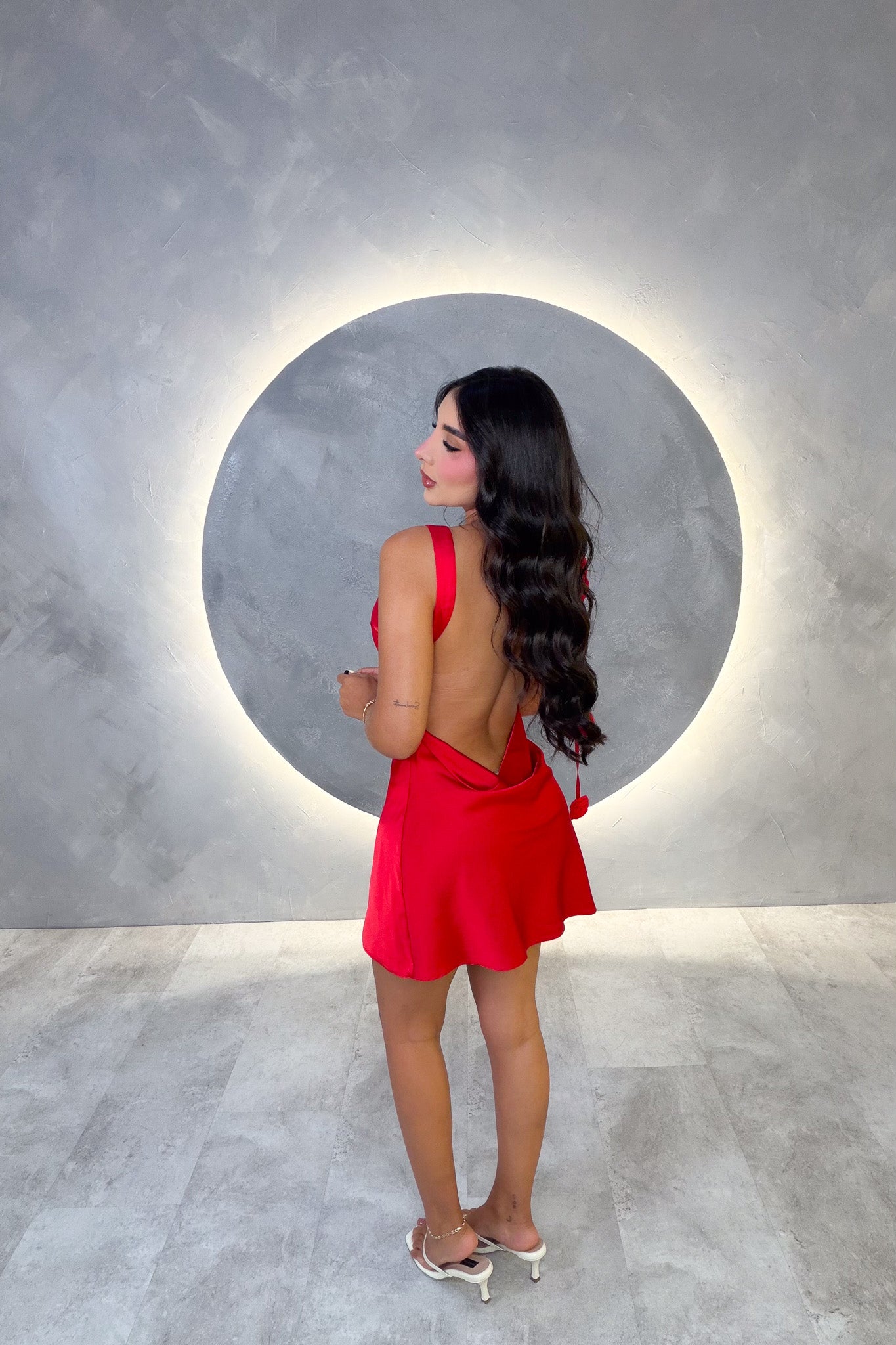 VESTIDO AMERICANO REF: LD12603 ROJO