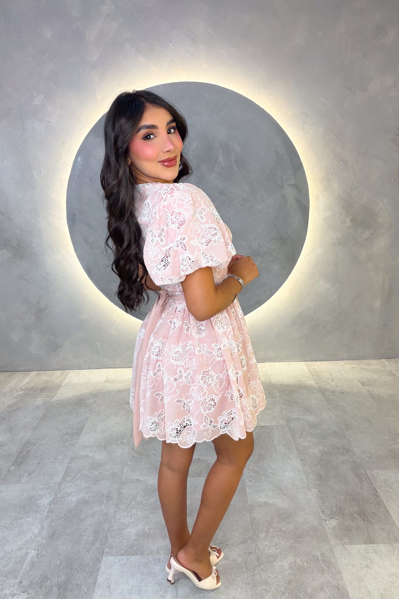 VESTIDO AMERICANO REF: MD6513 ROSADO