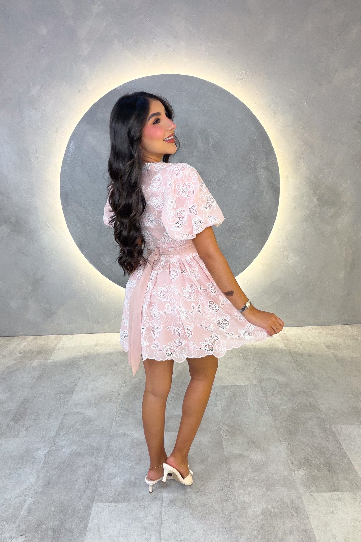 VESTIDO AMERICANO REF: MD6513 ROSADO