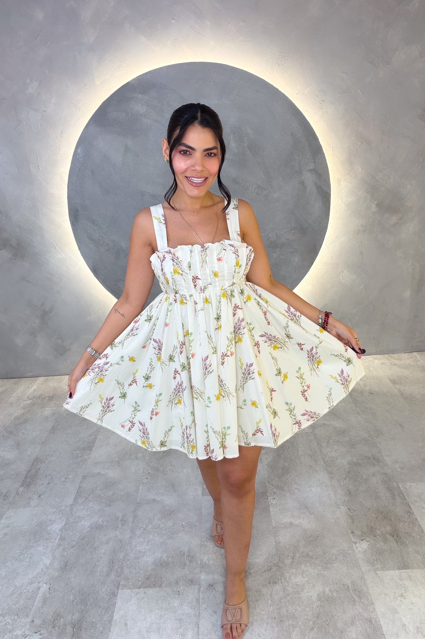 VESTIDO AMERICANO REF: MD6715