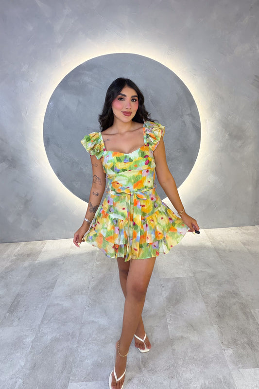 VESTIDO AMERICANO REF: LR12357