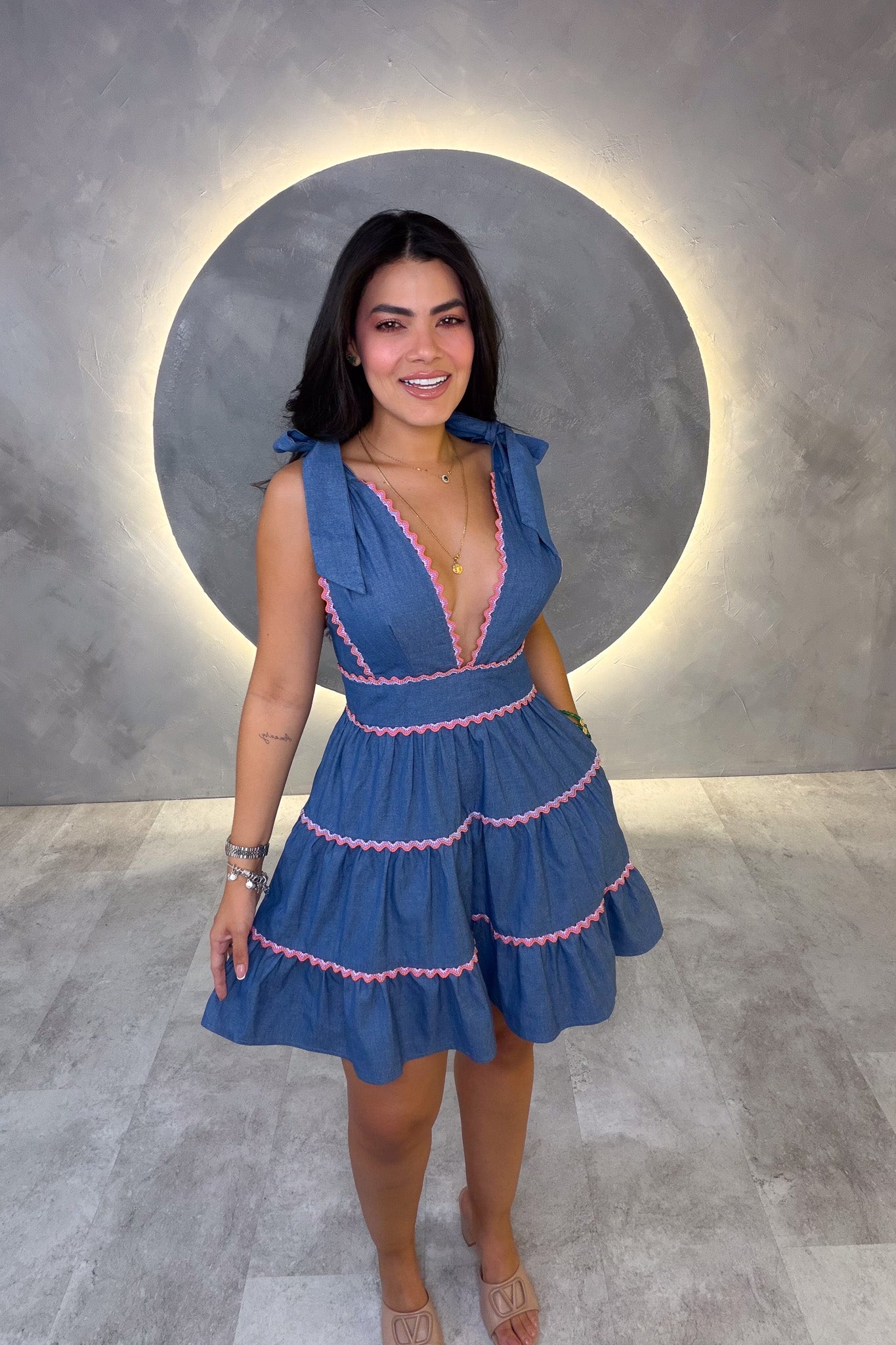 VESTIDO AMERICANO REF: 1236