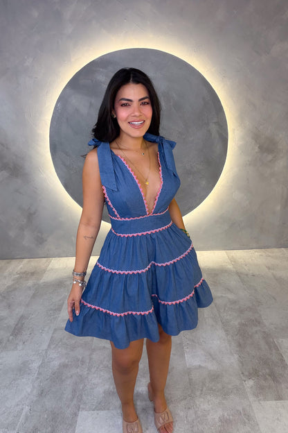 VESTIDO AMERICANO REF: 1236