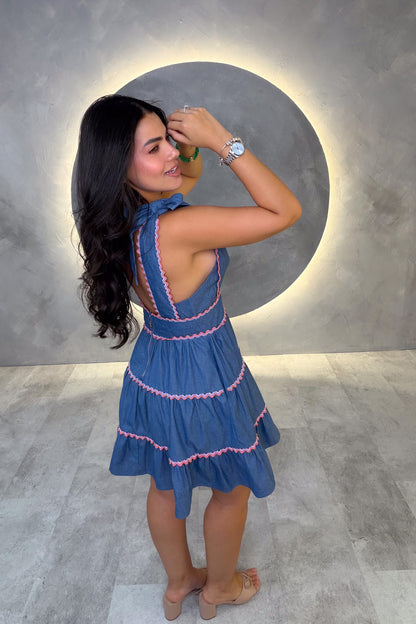 VESTIDO AMERICANO REF: 1236