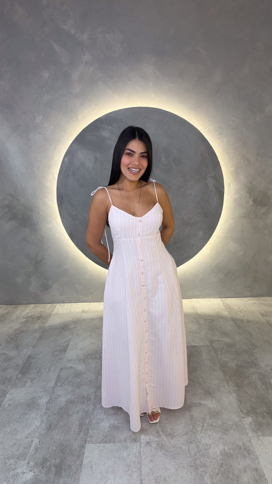 VESTIDO AMERICANO REF: MD6437 ROSA